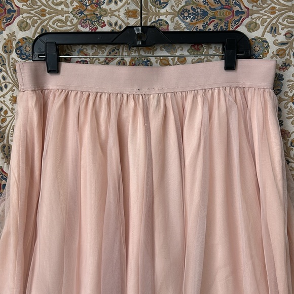 NWT Torrid Blush Pink Tulle Full Mini Skirt Balletcore Feminine Girly 0 - Picture 8 of 13